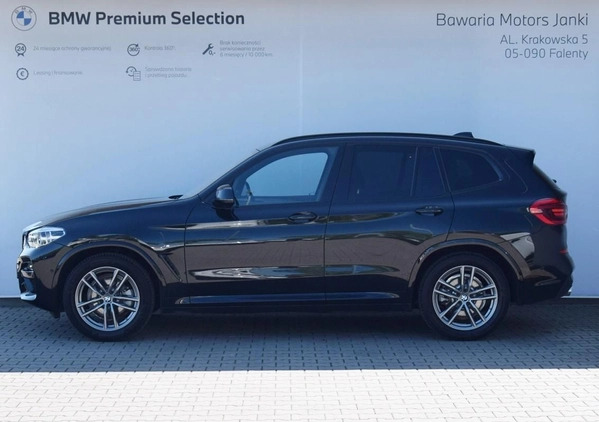 BMW X3 cena 194900 przebieg: 78730, rok produkcji 2020 z Cieszanów małe 137